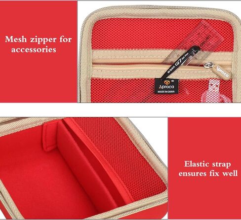 Aproca Hard Travel Storage Protective Case, for NIIMBOT B21 Inkless Label Maker Portable Label Printer in Saudi Arabia