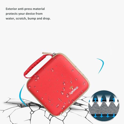 Aproca Hard Travel Storage Protective Case, for NIIMBOT B21 Inkless Label Maker Portable Label Printer in Saudi Arabia