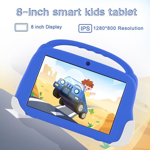 Kids Tablet 7 inch Toddler Tablet Android Tablet for Kids 4GB RAM 32GB ROM Tablets IPS Touch Screen, Iwawa & Parent Control kid Tablet WiFi Dual Camera, Shockproof Case. in Saudi Arabia