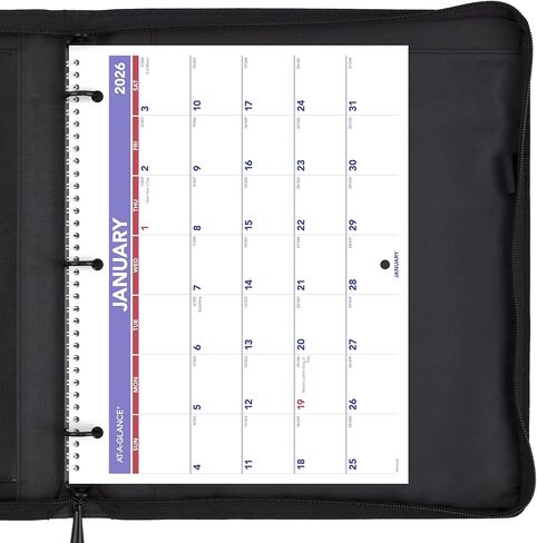 AT-A-GLANCE 2026 Wall Calendar, 8.5" x 11", Small, Unruled Blocks, Monthly (PM1702826) in Saudi Arabia