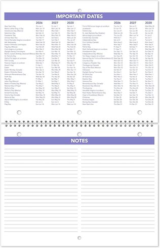 AT-A-GLANCE 2026 Wall Calendar, 8.5" x 11", Small, Unruled Blocks, Monthly (PM1702826) in Saudi Arabia