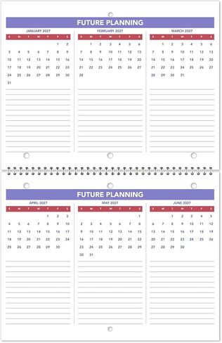 AT-A-GLANCE 2026 Wall Calendar, 8.5" x 11", Small, Unruled Blocks, Monthly (PM1702826) in Saudi Arabia