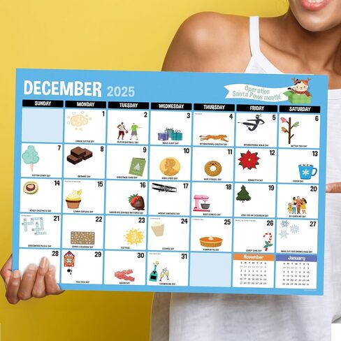 TF Publishing July 2026 - June 2027 Large Art Poster Wall Calendar with Premium Paper Tear-Off Sheets - 12 Month Academic Year Desk or Hanging Office Calendar for Schedules - 17 in x 22 in in Kuwait