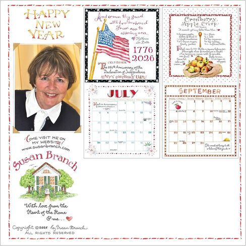 2026-2027 Susan Branch Small Monthly Pocket Planner in Kuwait