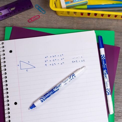 BIC Ink Killer ، حزمة من 4 ، ممحاة الحبر ، مقاومة للتلطيخ ، مثالية للمكتب أو المكتب المنزلي أو المدرسة in Kuwait