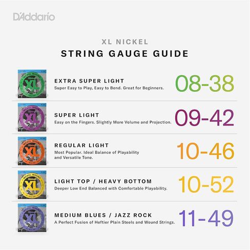D'Addario D'Addario EXL115 Electric Guitar Strings Electric Blues/Jazz - 3 Pack in Saudi Arabia