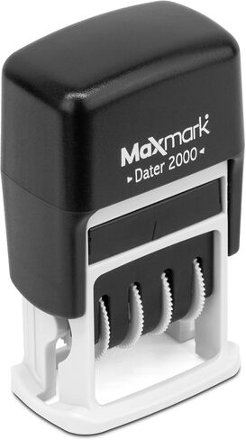 MaxMark 2000 Dater Self Inking Date Stamp - Black in Saudi Arabia