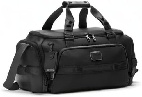 TUMI - Alpha Bravo Mason Duffel - Medium Travel Duffel Bag - With TUMI Tracer - Overnight Bag - 11.0" X 19.5" X 10.3" - Grey/Black in Saudi Arabia