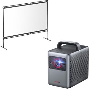 NEBULA Cosmos 4K SE With Projector Screen with Stand
