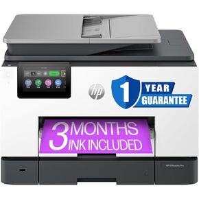 HP OfficeJet Pro 9135e All-in-One Printer, Color, Printer-for-Small Medium Business, Print, Copy, scan, fax, Wireless, 3 Months of Instant Ink Included; Two-Sided Printing; Two-Side (Renewed Premium)