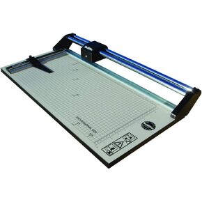 Rotatrim 60170 Professional M Series 54" Rotary Trimmer, Dual Chrome-plated Guide Rails Completely Eliminate Cutting Head Swivel, Design Offers a Maximum Cut Depth of Up to 3mm