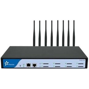 Yeastar NeoGate TG800 8-Channel VoIP GSM Gateway, Ethernet, Black, 1900MHz, Dual Band, Home, Small Office