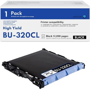 1 Pack BU-320CL High Yield Belt Unit Replacement for Brother MFC-L8600CDW MFC-L8850CDW HL-L8250CDN HL-L8350CDW MFC-L9550CDW HL-L9300CDWT HL-L8350CDWT HL-L9200CDWT Printer BU320CL Black Belt Unit