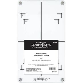 Spellbinders Platen, Clear