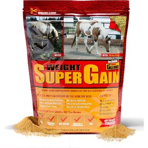 Super Weight Gain 10 lb, Equine Vitamin Mineral, Probiotic & Weight Gain Supplement