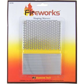 Fireworks Texturizing Marver Set, Set of 2