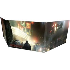 Free League Publishing Game Runner RPG Gamemaster Screen, Roleplaying Tabletop Accessory Expansion