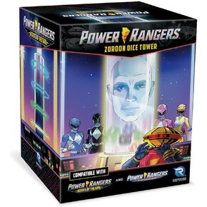 Renegade Games Studios Power Rangers Zordon Dice Tower & GM Screen - Compatible with Power Rangers Roleplaying Game & Power Rangers: Heroes of The Grid, Game Accessory, Renegade Game Studios
