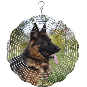 German Sheperd Dog Wind Spinner | Windspinner | Dog Lover