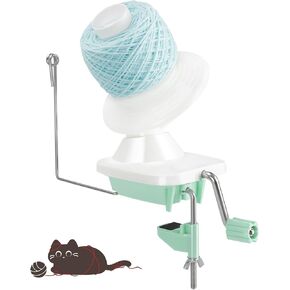 ALHEKA Yarn Winder – Yarn Ball Winder & Spinner for Crocheting and Knitting 4oz, The Yarn Helper for Knitting Enthusiast