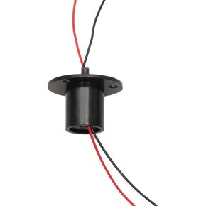 2/4/6/8/12/18 Channel Micro Rotate Slip Ring 2A Diameter 12.5mm for RC Excavator Model DIY PTZ Gimbal Electric Collector Rings(Dia.12.5mm 18CH 2A)