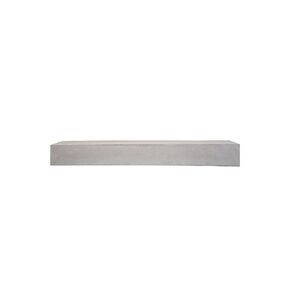 Modern Concrete Floating Mantel Shelf Beam (72, Grey Concrete)