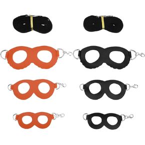 The Lord of the Tools 2 Sets Hamster Gliding Straps Training Walking Vest Sets Large Medium Small with 1.5m Rope for Squirrels Hamsters Mice, Black Brown