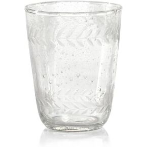 Zodax Tuscan Handmade Etched Glass - Sets of 4 (DOF) in Saudi Arabia