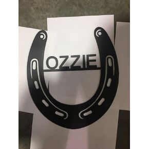 custom horse name plate