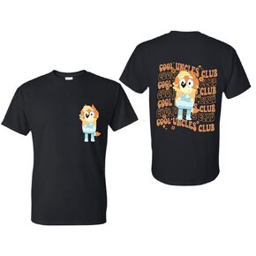Cool Uncle Club Shirt Cool Uncles Tshirt Dad Uncle Birthday Gift Father's Day Funny Cute Tee Fathers Day Gift