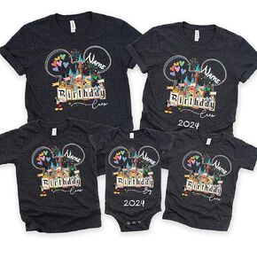 Birthday Squad Matching Shirts, Matching Shirts For Families, Universal Family Shirt, Family Vacation Trip, Magical Birthday Crew