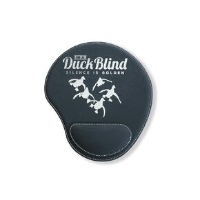 Thomas and Son Designs Mousepad with Wrist Support Rest - WaterFowl Duck Hunting Opening Day Gift