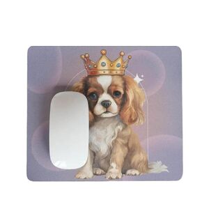 Shih Tzu Mousepad King Dog with Crown Mouse Pad for Home Office مكتب كمبيوتر كمبيوتر مكتب كمبيوتر محمول لعشاق الكلاب جرو الموسف.