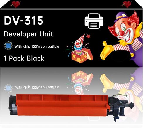 DV-315 Developer Unit Compatible with Konica Minolta bizhub C250i C251i C300i C301i C360i C361i Printers, Enhanced Durability, Ideal for High-Volume Printing (1 Pack Black) in Saudi Arabia