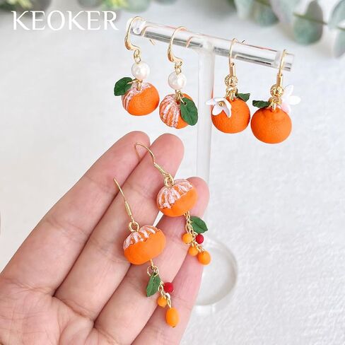 Keoker Avocado Polymer Clay Molds, 3D Shape Fruit Polymer Clay Molds for Jewelry in Saudi Arabia