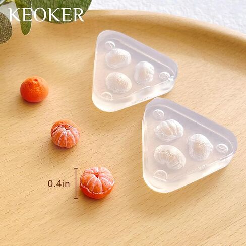 Keoker Avocado Polymer Clay Molds, 3D Shape Fruit Polymer Clay Molds for Jewelry in Saudi Arabia
