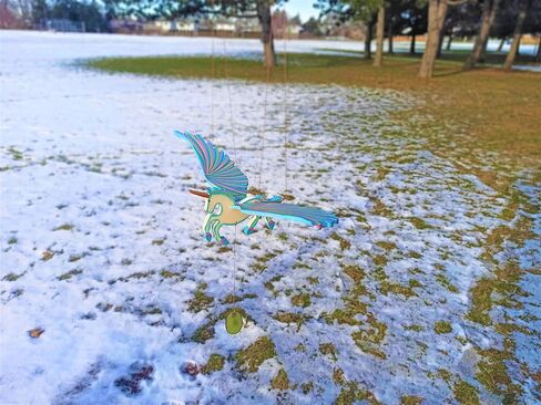 Mini Unicorn Flying Mobile Handmade Home Decor (Blue) in Saudi Arabia