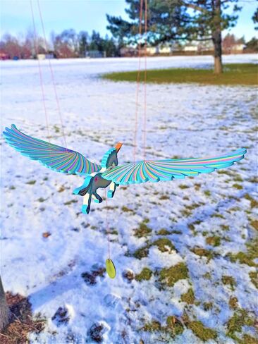 Mini Unicorn Flying Mobile Handmade Home Decor (Blue) in Saudi Arabia