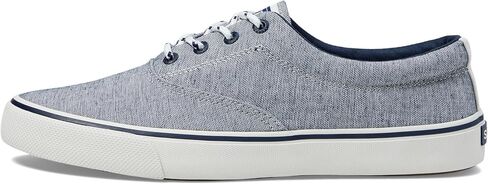 Sperry Men's Striper II CVO SeaCycled Sneaker, Navy Chambray, 12 Wide in Saudi Arabia