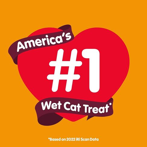 Hartz Delectables Squeeze Up Interactive Lickable Wet Cat Treats for Adult & Senior Cats, Tuna & Salmon, 4 Count(Pack of 8) in Kuwait