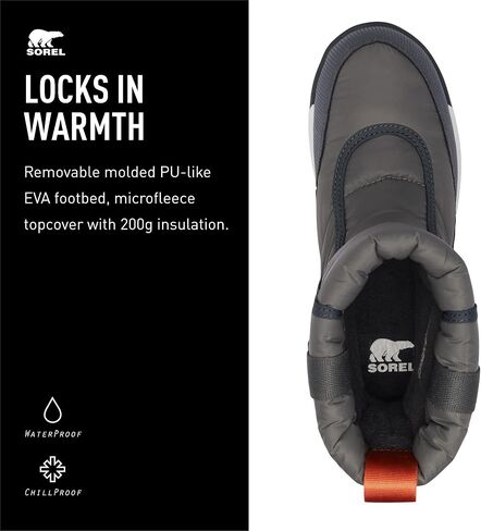 Sorel Unisex-Child Winter Boots Snow in Saudi Arabia