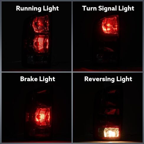 VVAVV Premium LED Tail Lights Compatible for 2002-2006 Dodge Ram 1500/2003-2006 Dodge Ram 2500 3500 Not Compatible for original car LED models（ONLY original car halogen lamps） in Saudi Arabia