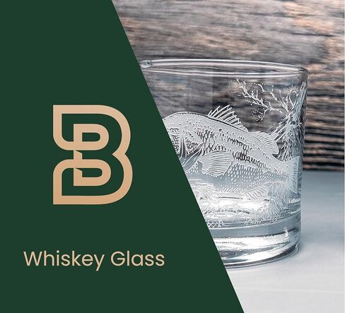 Badger N Bow Elk Wildlife Sand Carved Whiskey Glasses Set of 2 in Kuwait