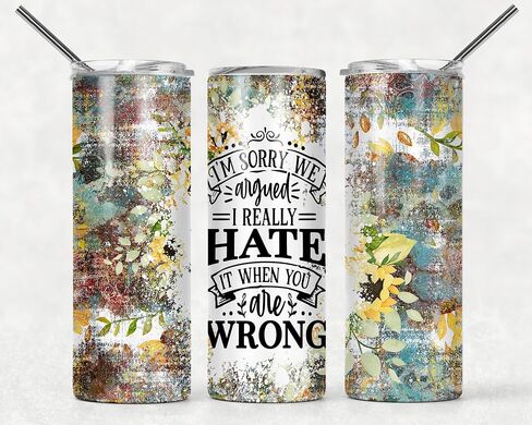 Sarcastic Funny Tumbler with Straw Lid for Women Coworkers Gift 20 oz Travel Drink Cup (Not Crazy) in Saudi Arabia