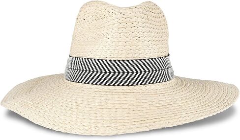 Levi's Women's Wide Brim Straw Hat, Pink, One Size in Saudi Arabia