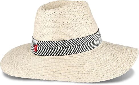 Levi's Women's Wide Brim Straw Hat, Pink, One Size in Saudi Arabia