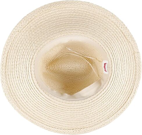 Levi's Women's Wide Brim Straw Hat, Pink, One Size in Saudi Arabia