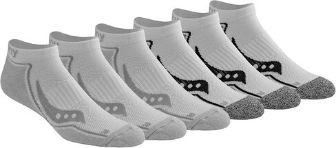 Saucony mens Bolt Rundry Performance No-show Multi-pack Socks Socks in Saudi Arabia