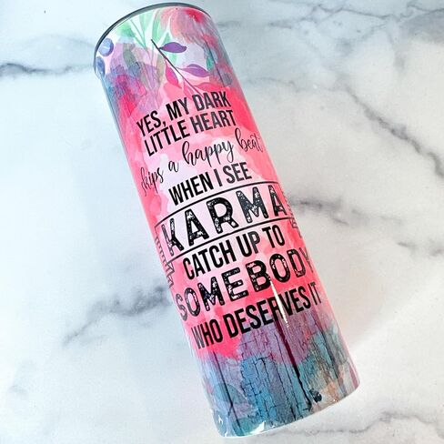 Sarcastic Funny Tumbler with Straw Lid for Women Coworkers Gift 20 oz Travel Drink Cup (Not Crazy) in Kuwait