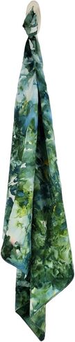 Tie-Dye 27x27 Bandana Headband, Boho Chic Accessory for Versatile Styling, Vibrant Colors, Perfect for Music Festivals and Beach Days (Emerald) in Saudi Arabia